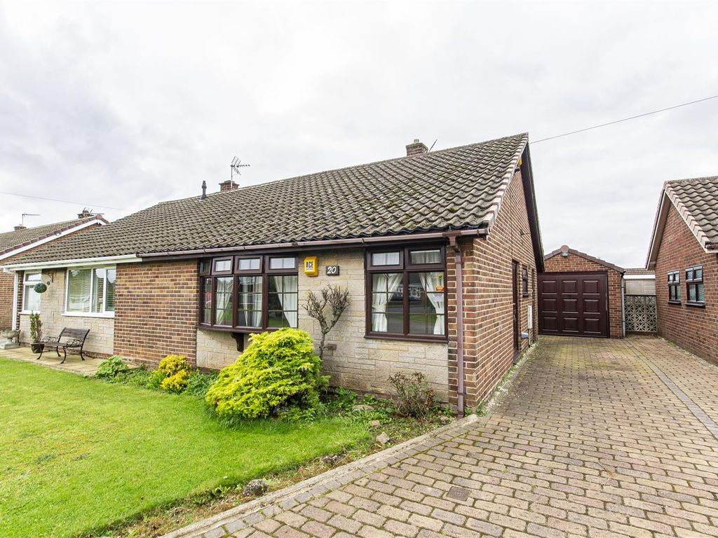 2 bed semi-detached bungalow for sale in Hudson Mount, Bolsover, Chesterfield S44, £195,000