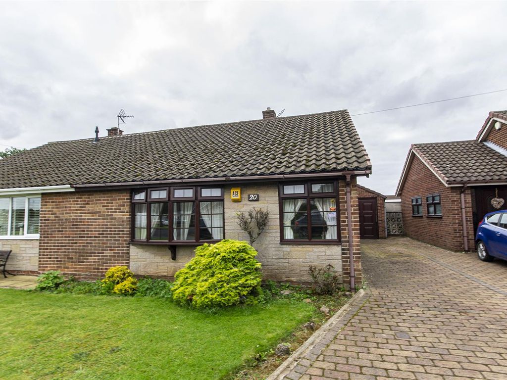 2 bed semi-detached bungalow for sale in Hudson Mount, Bolsover, Chesterfield S44, £195,000