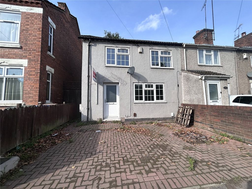 2 bed end terrace house for sale in Bedworth Road, Longford, Coventry CV6, £155,000