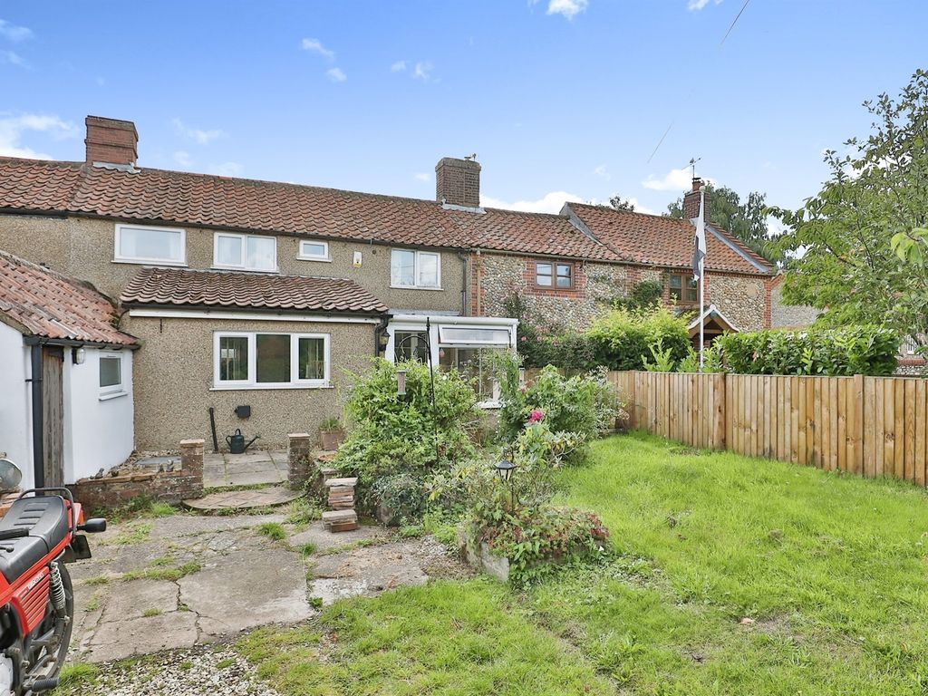 3 bed terraced house for sale in Jubilee Cottages, Brisley, Dereham NR20, £210,000