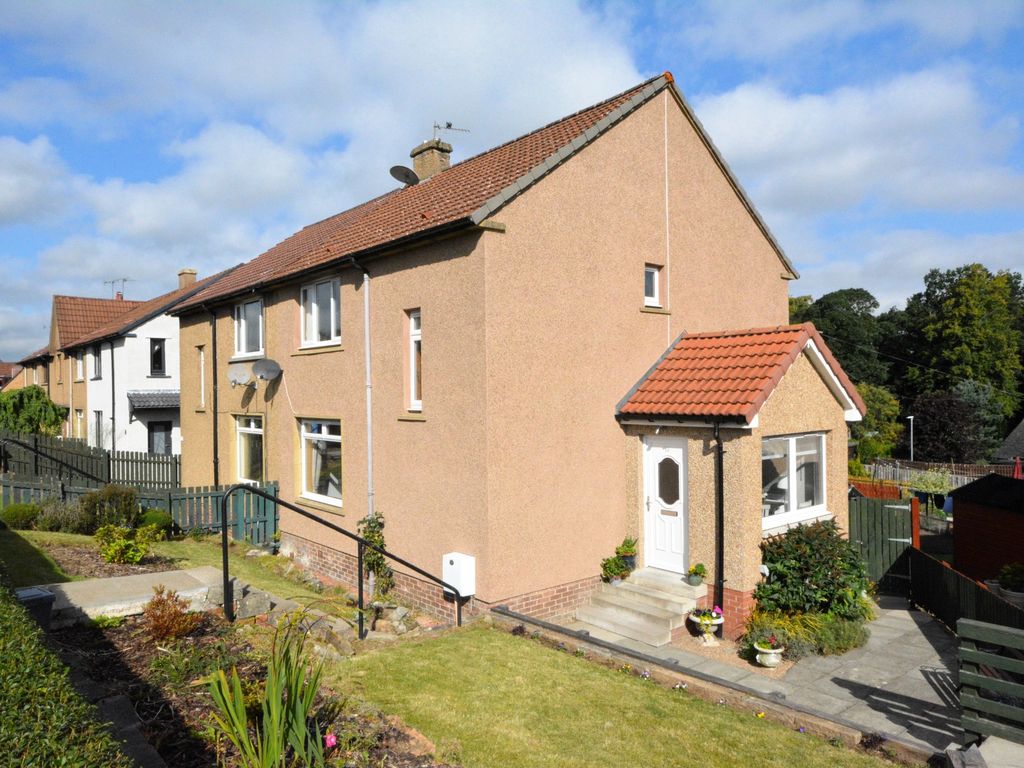 3 bed semi-detached house for sale in Netherfield Road, Polmont, Stirlingshire FK2, £160,000