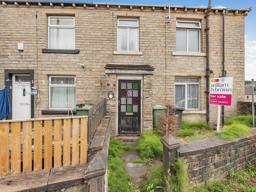 2 bed terraced house for sale in Leymoor Road, Longwood, Huddersfield HD3, £80,000