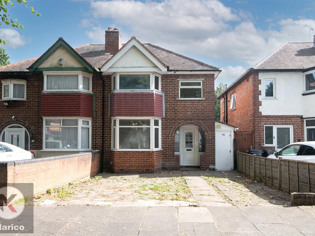 3 bed semi-detached house for sale in Allendale Road, Yardley, Birmingham B25, £220,000