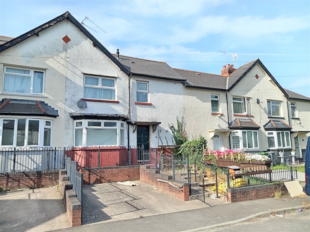 2 bed terraced house for sale in Parker Place, Cardiff CF5, £130,000