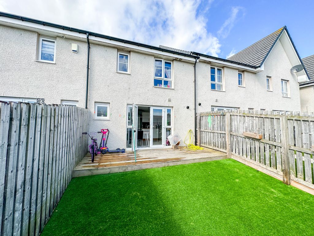 3 bed terraced house for sale in Shielhill Grove, Aberdeen AB23, £199,000
