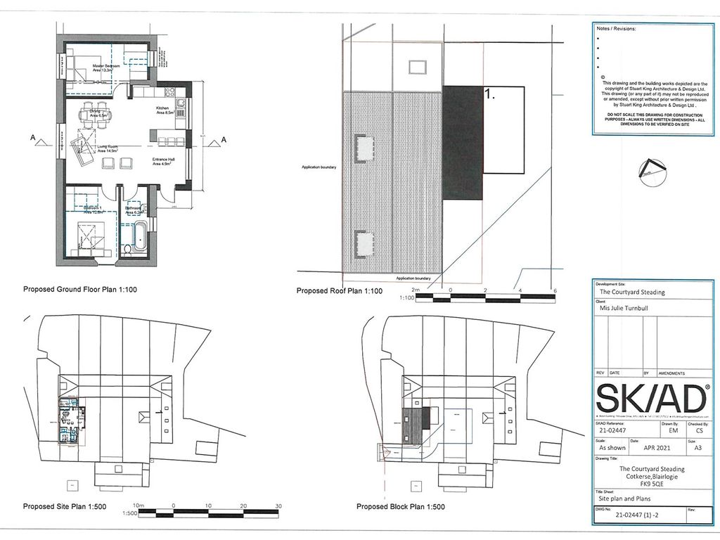 2 bed link-detached house for sale in Blairlogie, Stirling, Clackmannanshire FK9, £125,000