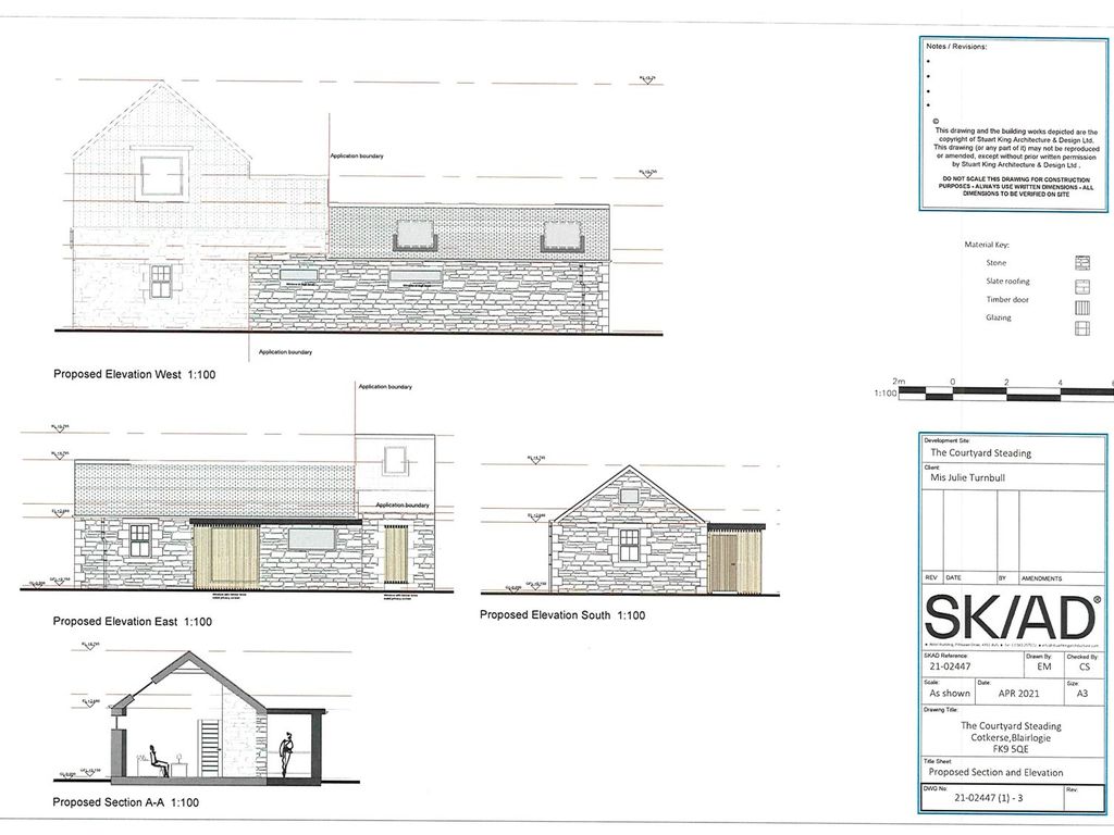 2 bed link-detached house for sale in Blairlogie, Stirling, Clackmannanshire FK9, £125,000