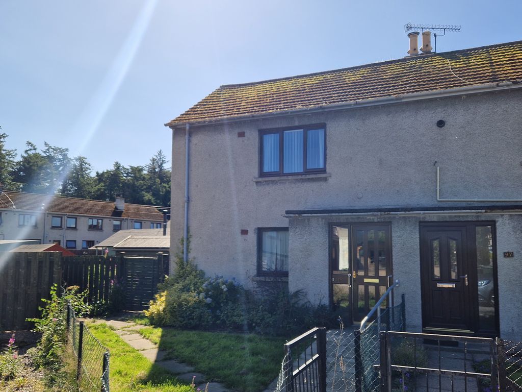 2 bed end terrace house for sale in Anderson Crescent, Forres IV36, £115,000