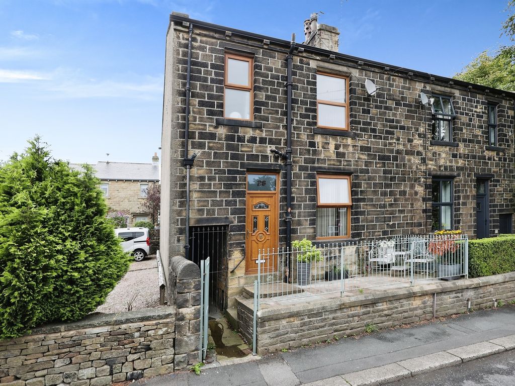 2 bed semi-detached house for sale in Goodley, Oakworth, Keighley BD22, £160,000