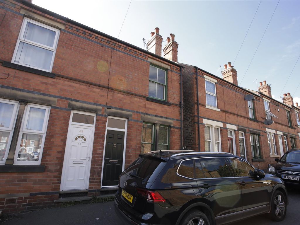 2 bed terraced house for sale in Harcourt Road, Forest Fields, Nottingham NG7, £130,000