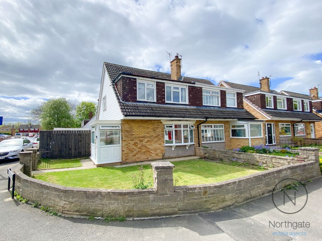 3 bed semi-detached house for sale in Ketton Avenue, Darlington DL3, £155,000