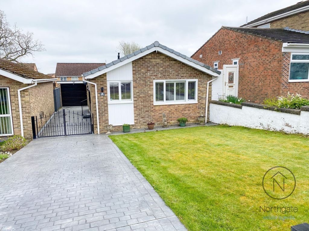 2 bed detached bungalow for sale in Fern Valley, Crook DL15, £185,000