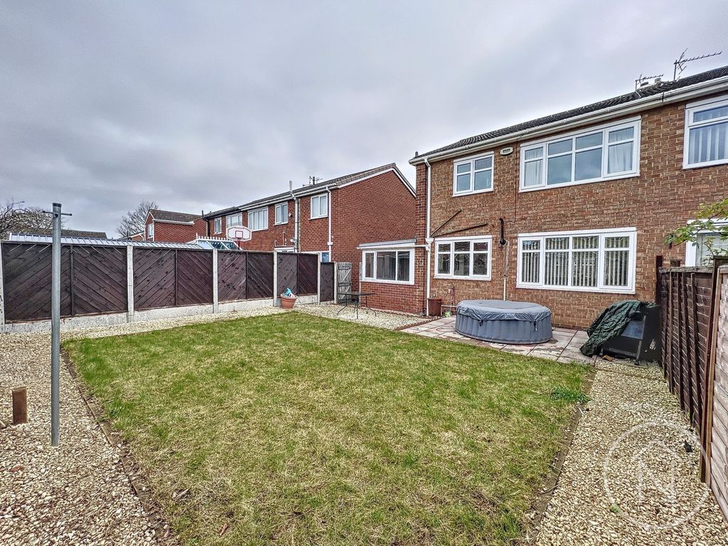 3 bed semi-detached house for sale in Murton Grove, Billingham TS22, £165,000