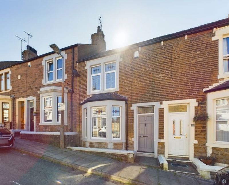 2 bed terraced house for sale in Berwick Street, Workington CA14, £135,000