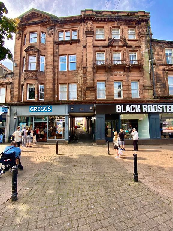 2 bed flat for sale in Churchill Tower, South Harbour Street, Ayr KA7, £65,000