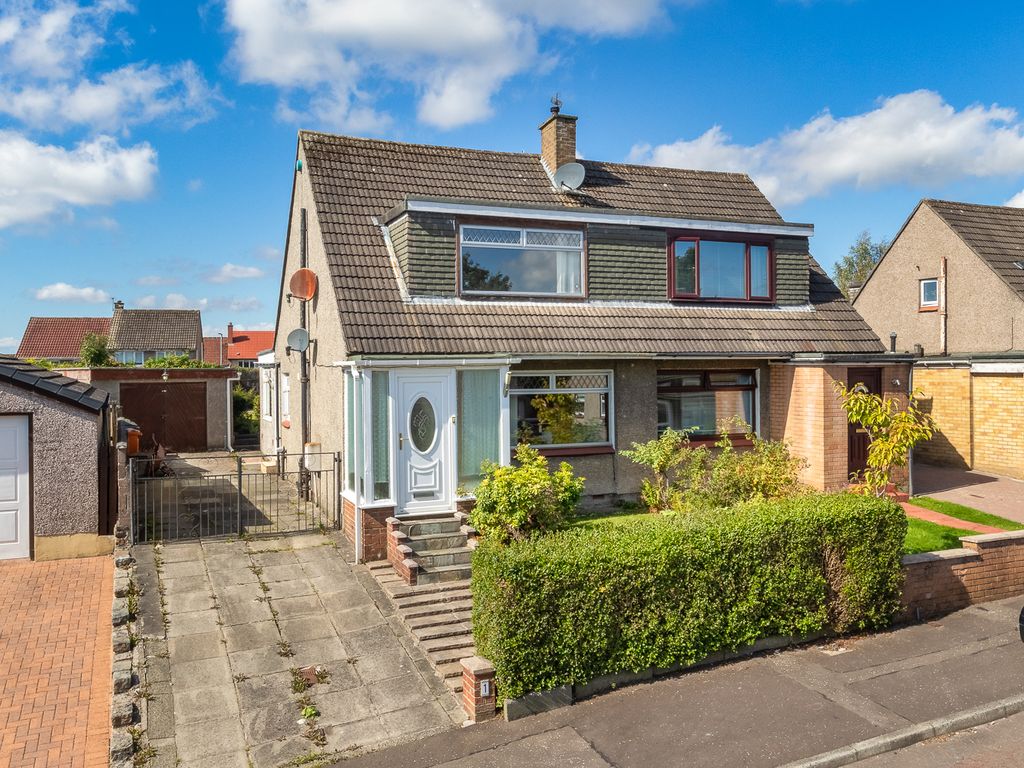 3 bed semi-detached house for sale in Gannochy Drive, Bishopbriggs, Glasgow G64, £200,000