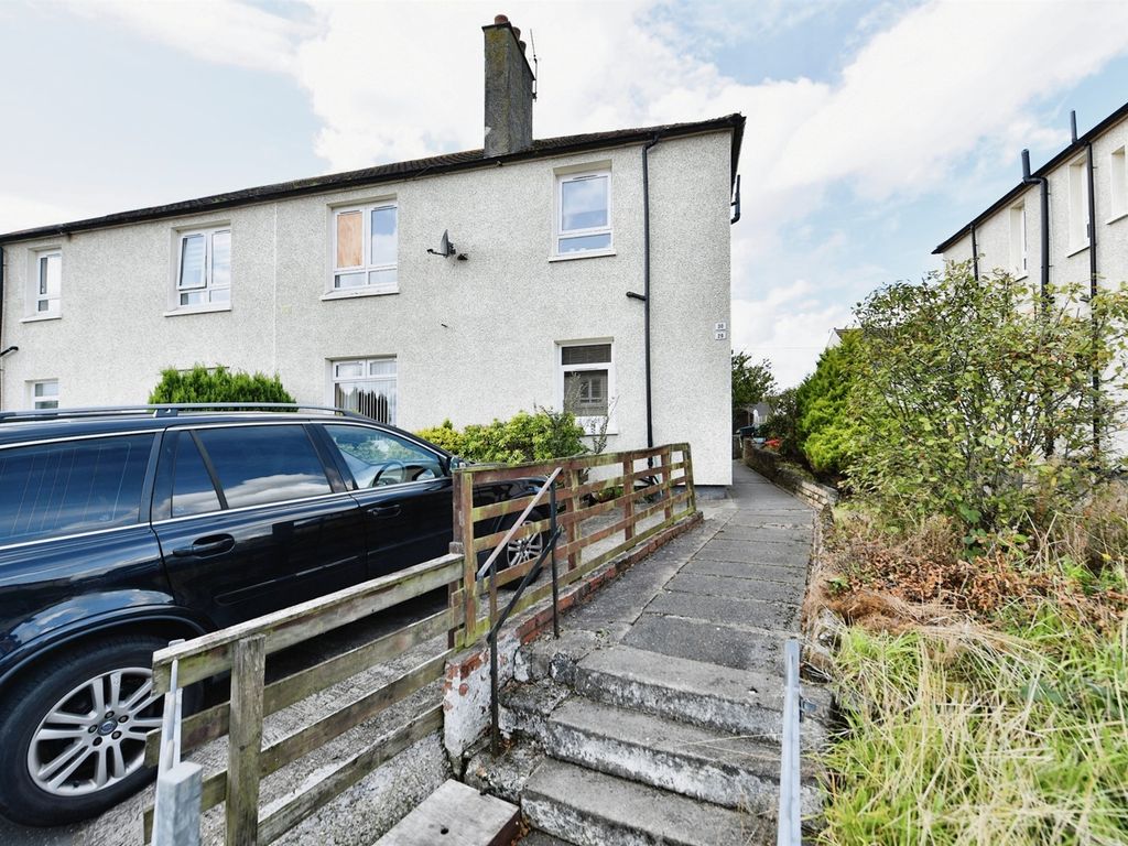 2 bed flat for sale in Milton View, Gatehead, Kilmarnock KA2, £55,000