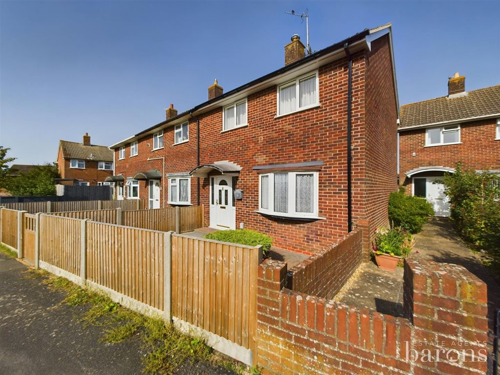 2 bed end terrace house for sale in Pinkerton Road, South Ham, Basingstoke RG22, £275,000