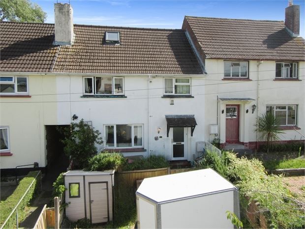 4 bed terraced house for sale in Oakland Road, Buckland, Newton Abbot, Devon. TQ12, £235,000