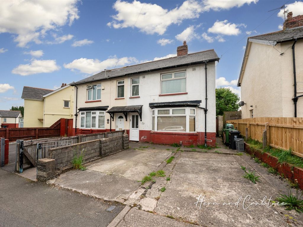 3 bed semi-detached house for sale in Pethybridge Road, Ely, Cardiff CF5, £165,000