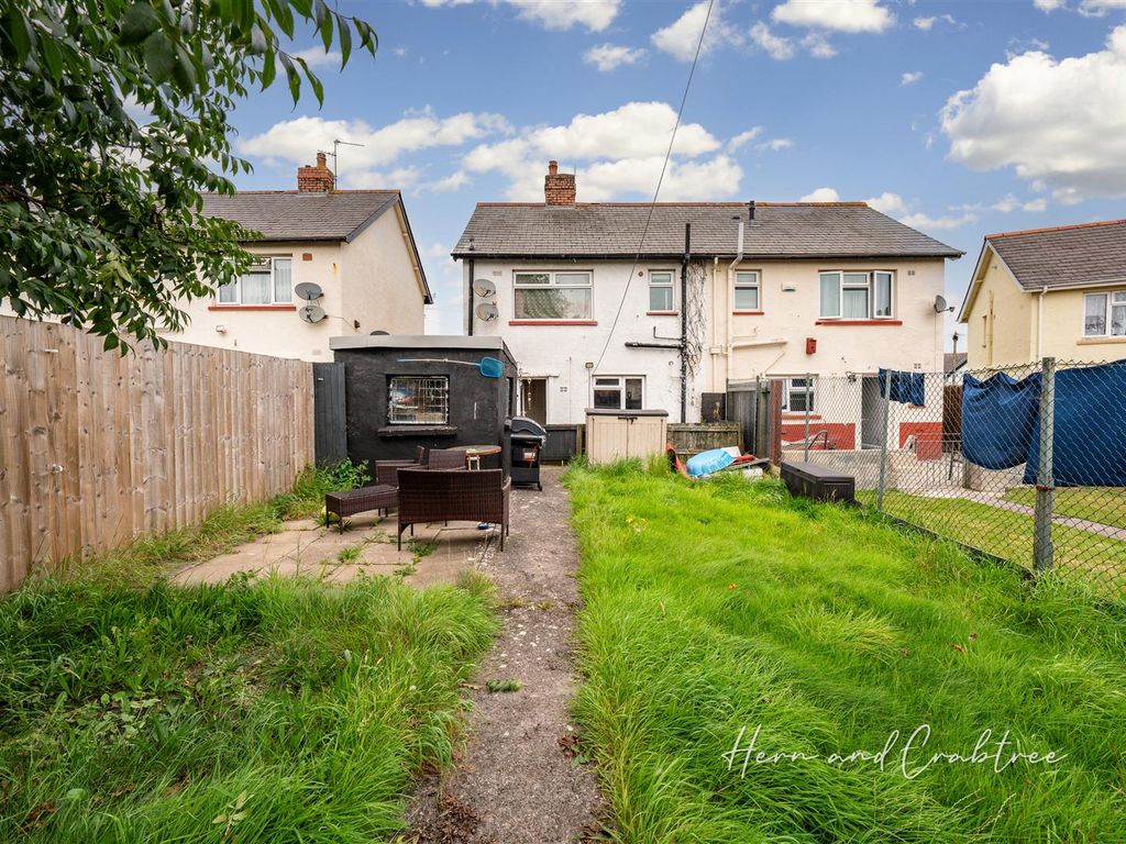3 bed semi-detached house for sale in Pethybridge Road, Ely, Cardiff CF5, £165,000