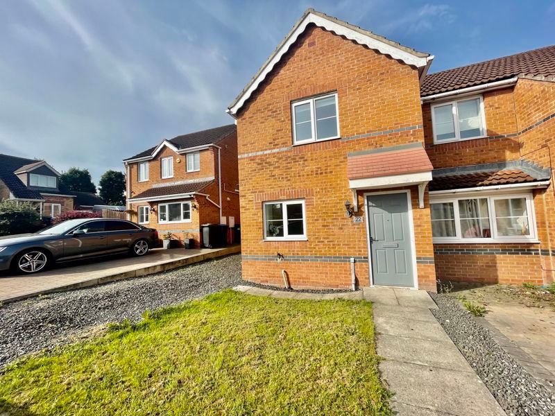 2 bed semi-detached house for sale in Primrose Drive, Shildon DL4, £99,950