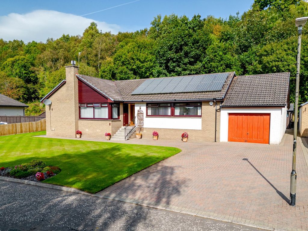 4 bed detached bungalow for sale in Dalgain Drive, Sorn, Mauchline KA5, £259,995