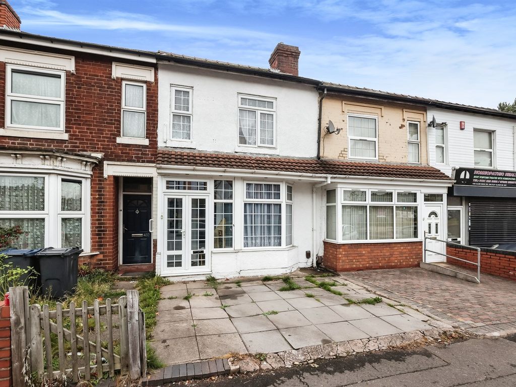 3 bed terraced house for sale in Alum Rock Road, Alum Rock, Birmingham B8, £240,000