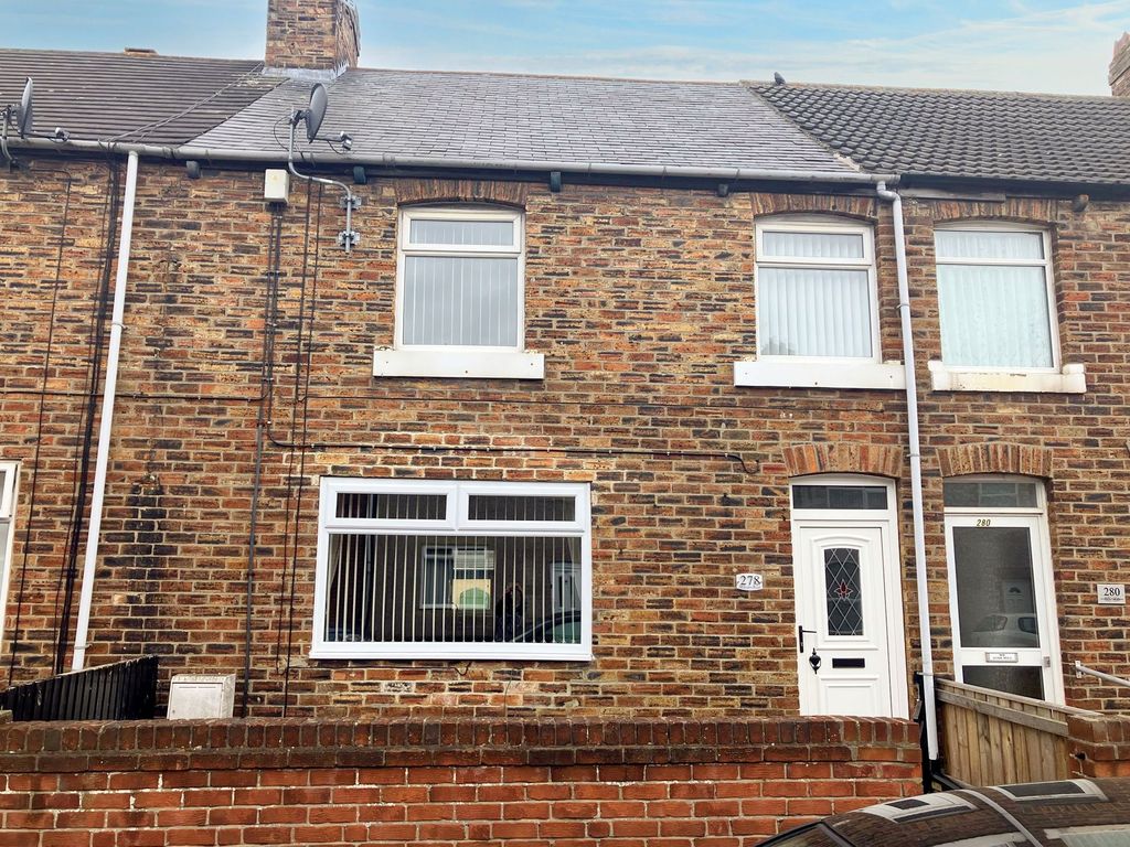3 bed terraced house for sale in Milburn Road, Ashington NE63, £110,000
