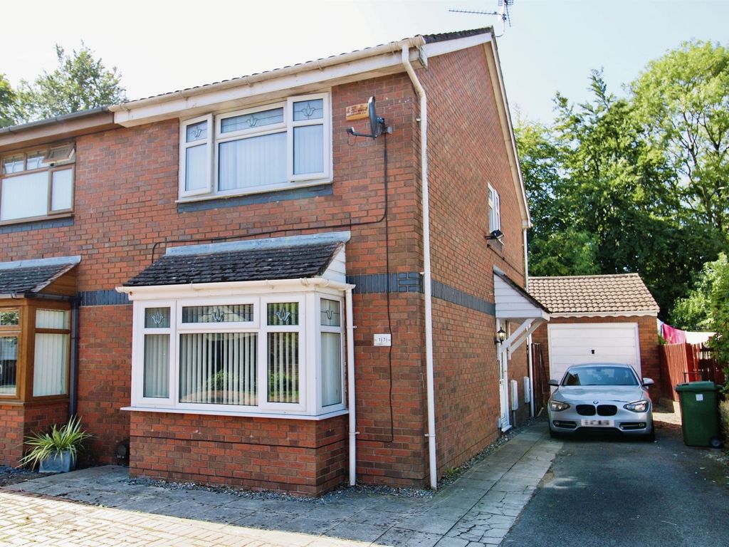 2 bed semi-detached house for sale in Beckgrove Close, Splott, Cardiff CF24, £200,000