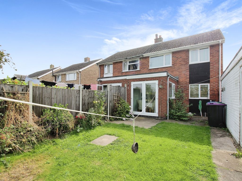 3 bed semi-detached house for sale in Rudgard Avenue, Cherry Willingham, Lincoln LN3, £200,000