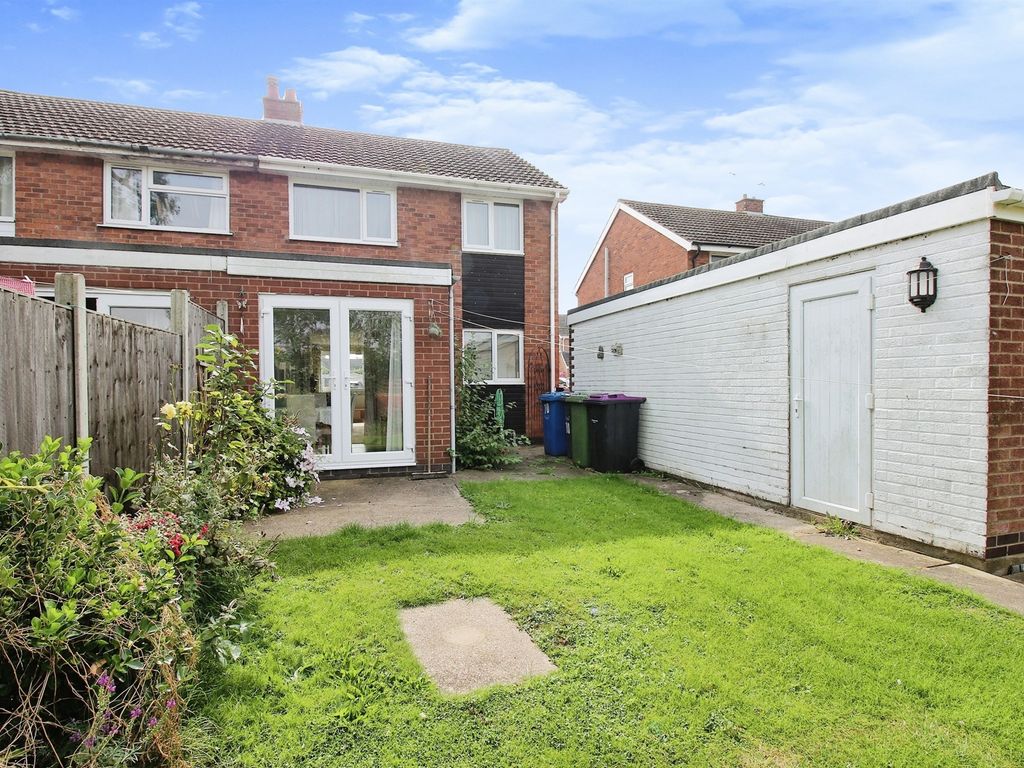 3 bed semi-detached house for sale in Rudgard Avenue, Cherry Willingham, Lincoln LN3, £200,000