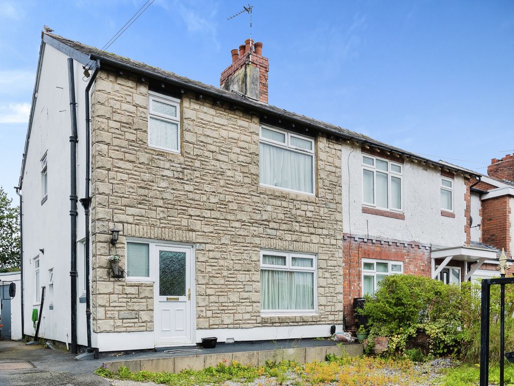3 bed semi-detached house for sale in Chelford Road, Macclesfield SK10, £310,000