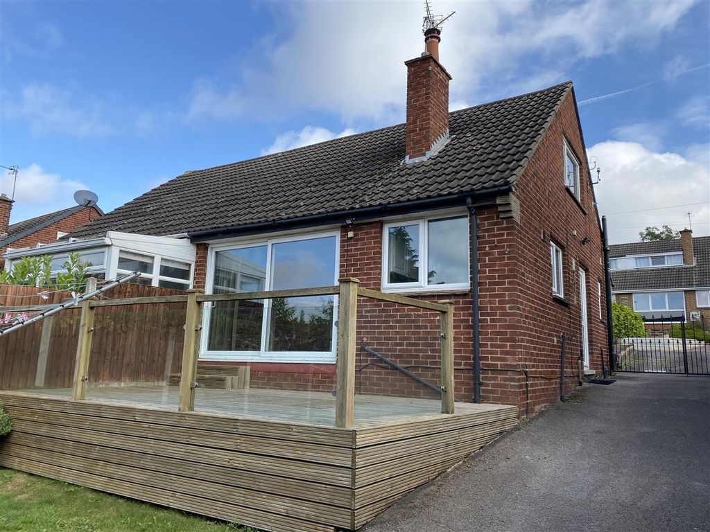 2 bed semi-detached bungalow for sale in Edale Close, Allestree DE22, £239,950