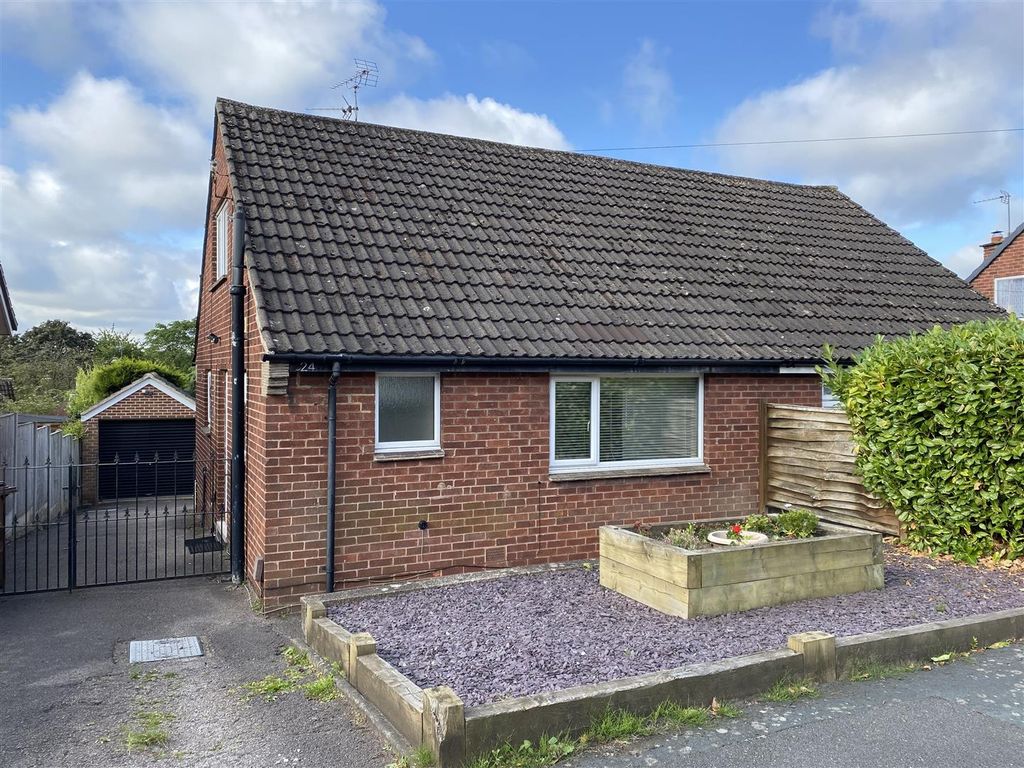 2 bed semi-detached bungalow for sale in Edale Close, Allestree DE22, £239,950