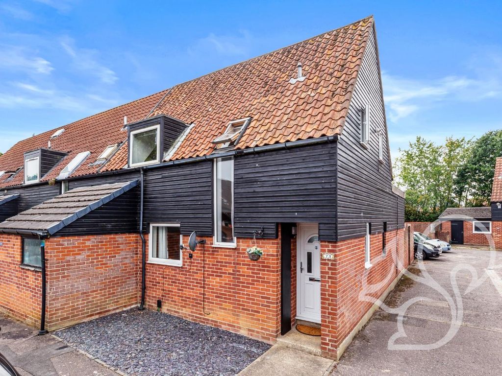 2 bed terraced house for sale in Fiddlers Folley, Fordham Heath, Colchester CO3, £240,000