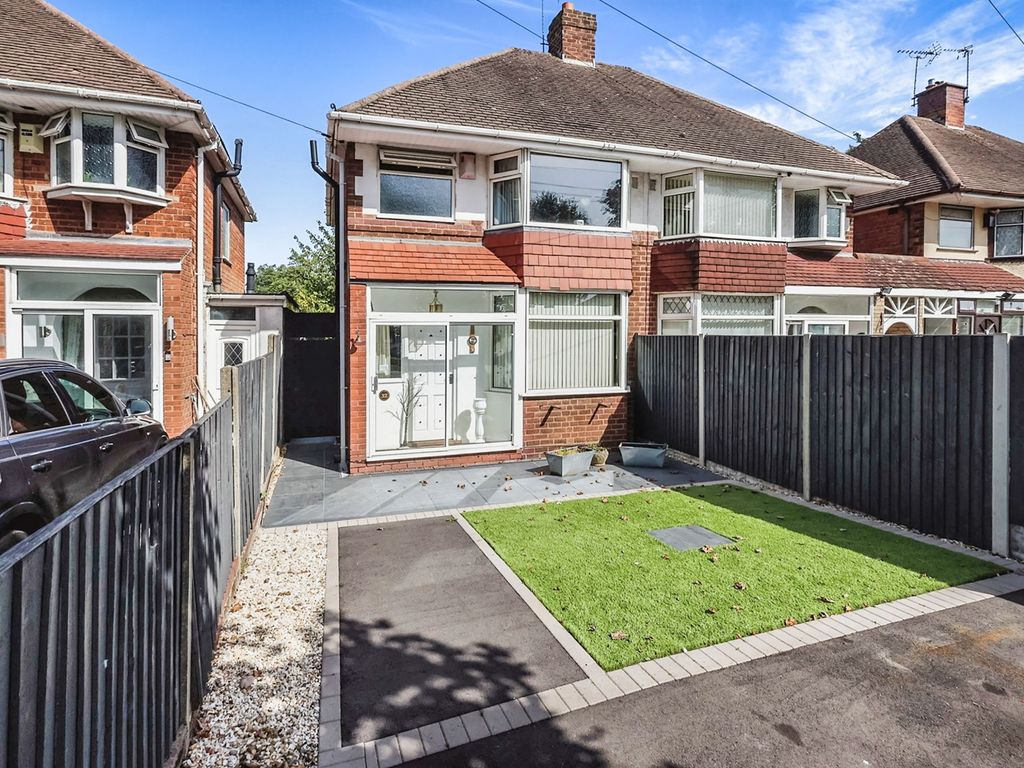 3 bed semi-detached house for sale in Melton Avenue, Solihull B92, £280,000