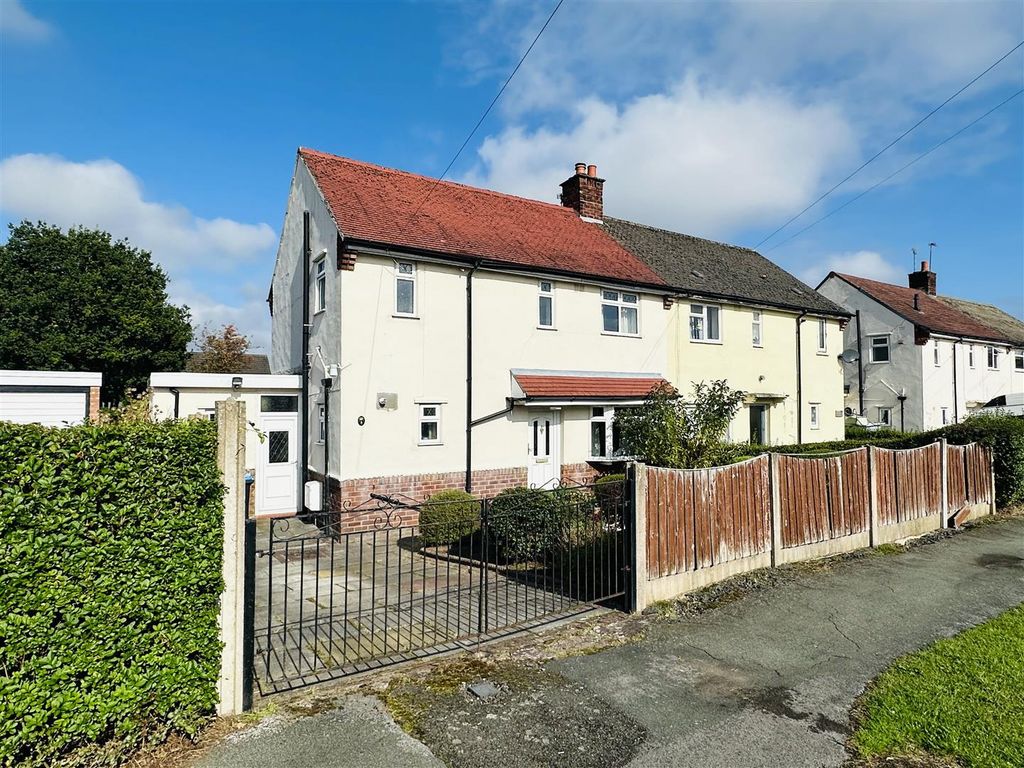 3 bed semi-detached house for sale in Cherry Lane, Weaverham, Northwich CW8, £195,000