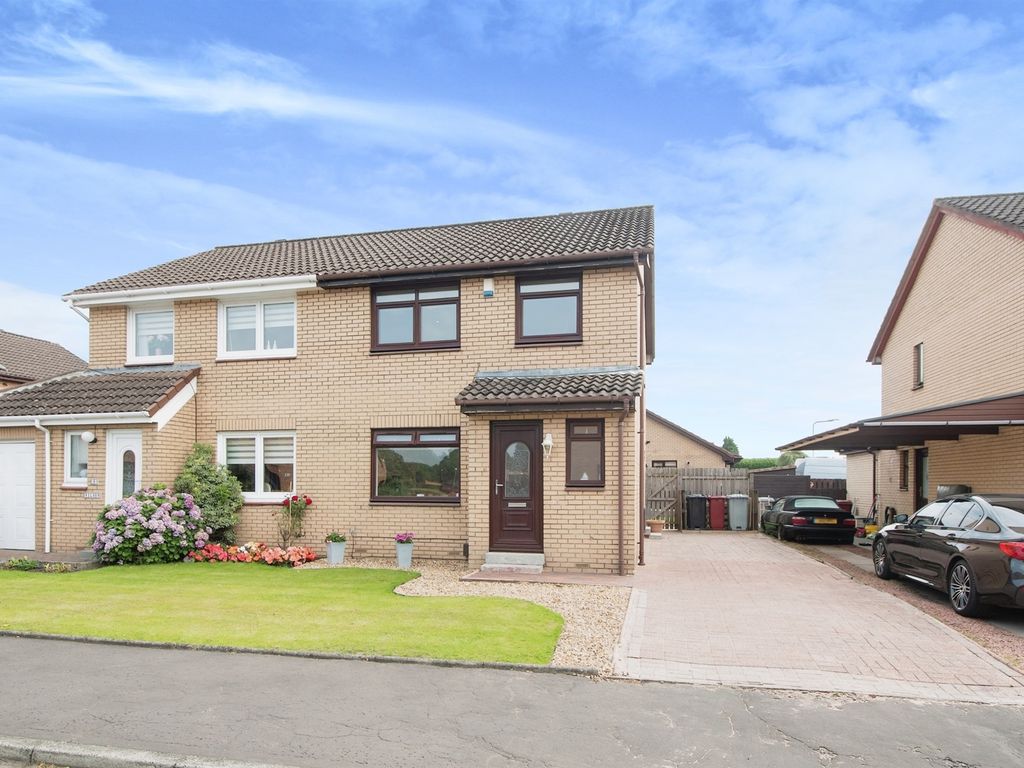 3 bed semi-detached house for sale in Morriston Park Drive, Cambuslang, Glasgow G72, £195,000