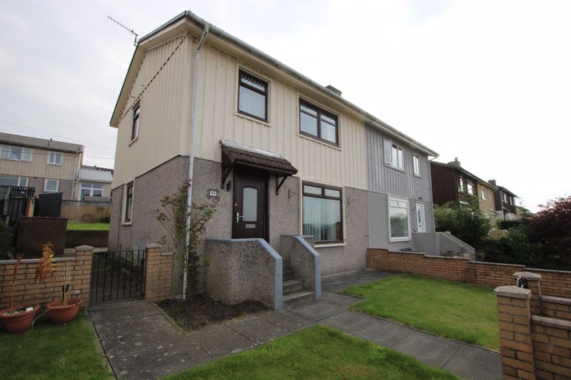 3 bed semi-detached house for sale in Bellsmyre Avenue, Dumbarton G82, £97,000