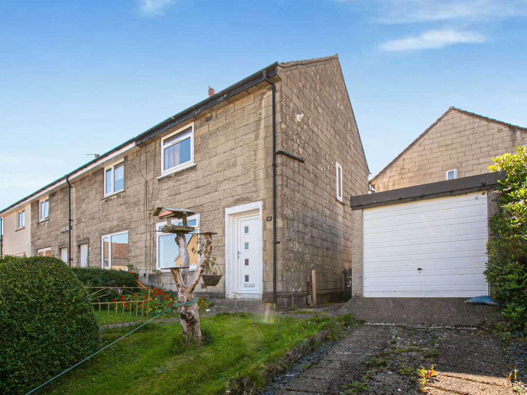 2 bed end terrace house for sale in Craigendon Oval, Paisley PA2, £115,000