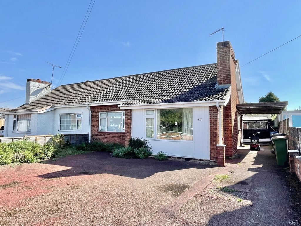 2 bed semi-detached bungalow for sale in Broadmead Road, Blaby, Leicester, Leicestershire. LE8, £224,950
