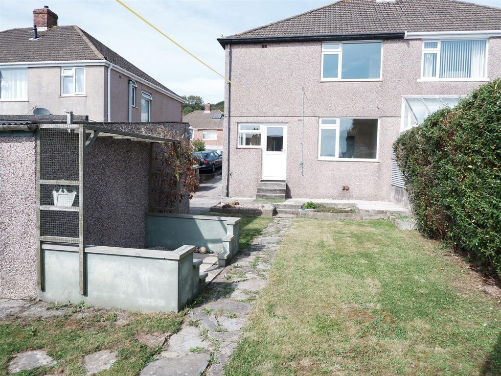 3 bed semi-detached house for sale in Crossway, Plympton, Plymouth PL7, £270,000