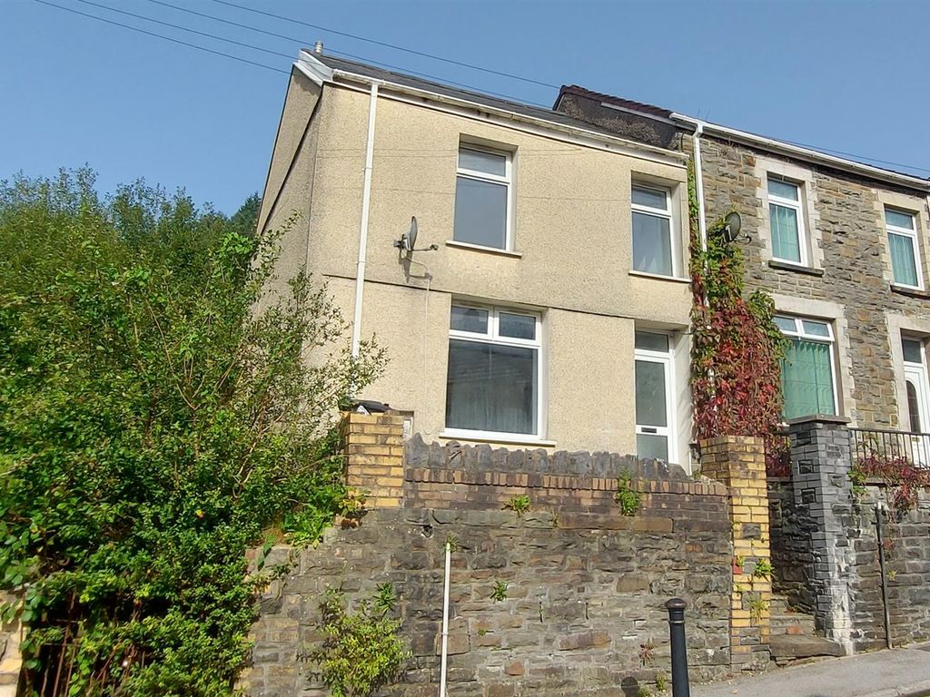 3 bed end terrace house for sale in Jersey Road, Blaengwynfi, Port Talbot SA13, £75,000