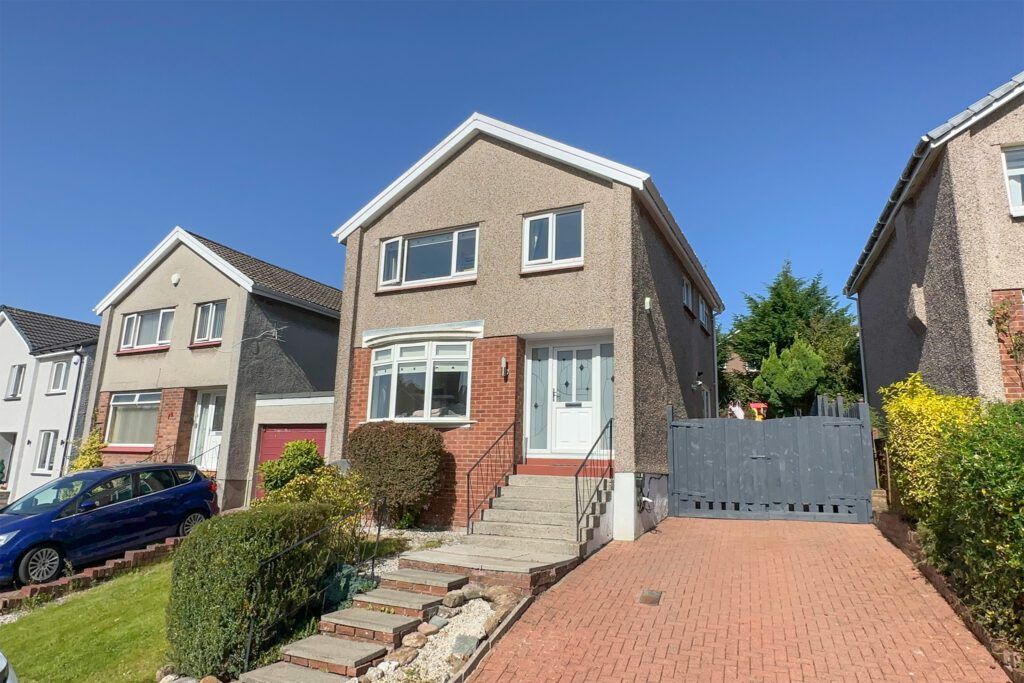 3 bed property for sale in Breval Crescent, Hardgate, Clydebank G81, £229,000