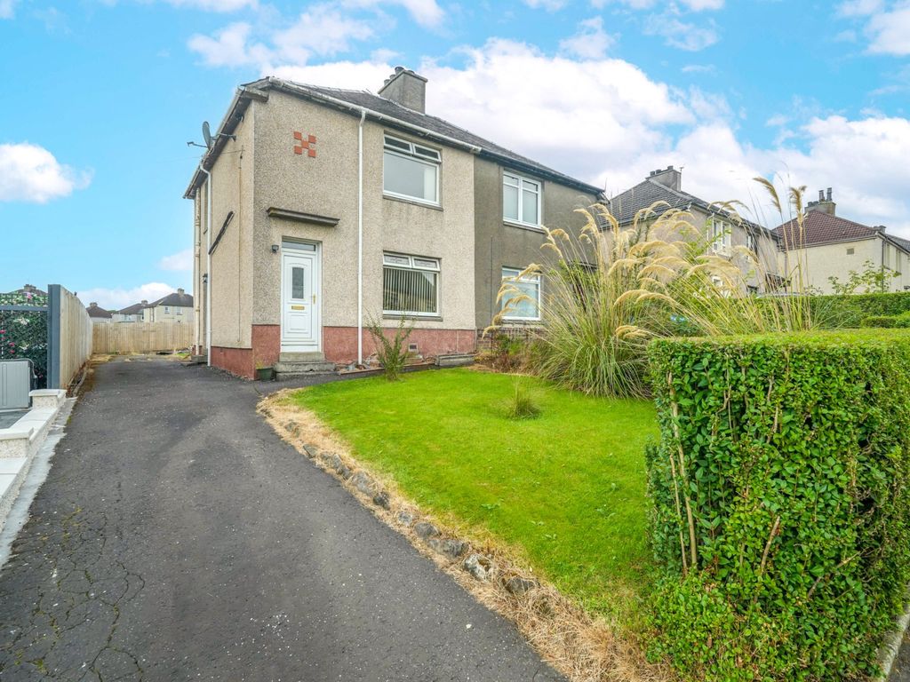 2 bed semi-detached house for sale in Bellsdyke Road, Airdrie ML6, £135,000