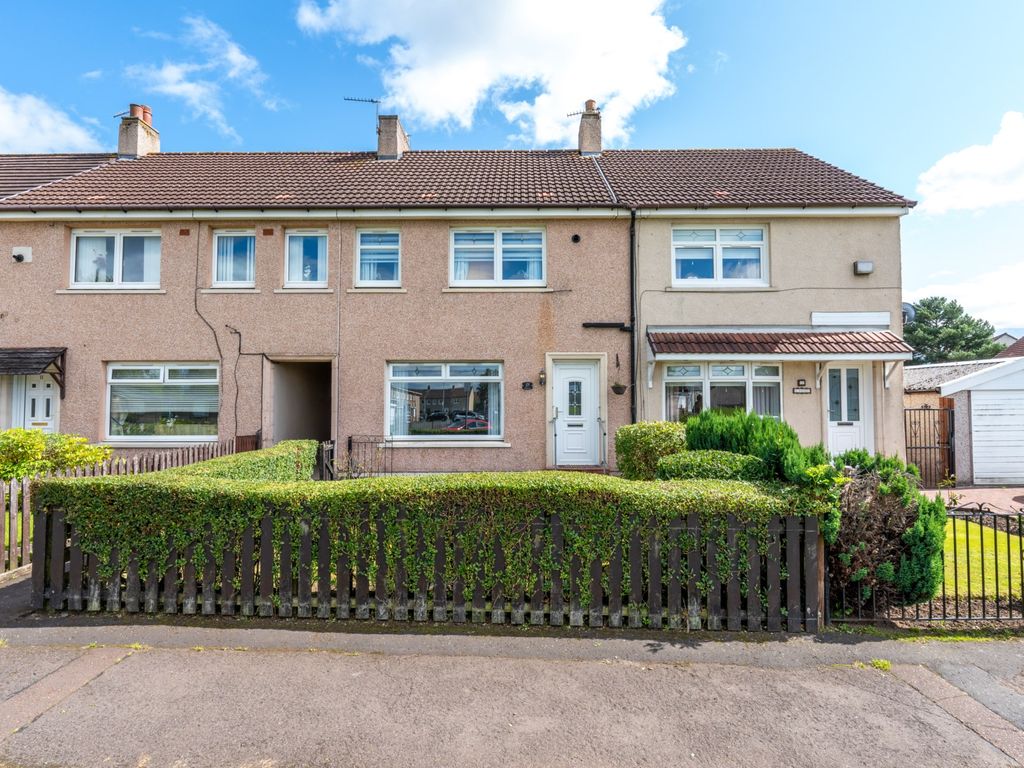 2 bed terraced house for sale in Crofthead Crescent, Bellshill ML4, £105,000
