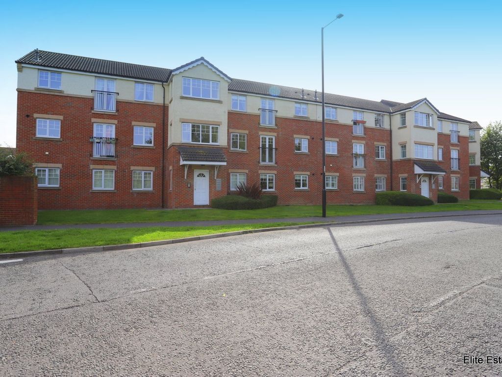 2 bed flat for sale in Ellesmere Close, Fencehouses, Houghton Le Spring DH4, £72,500