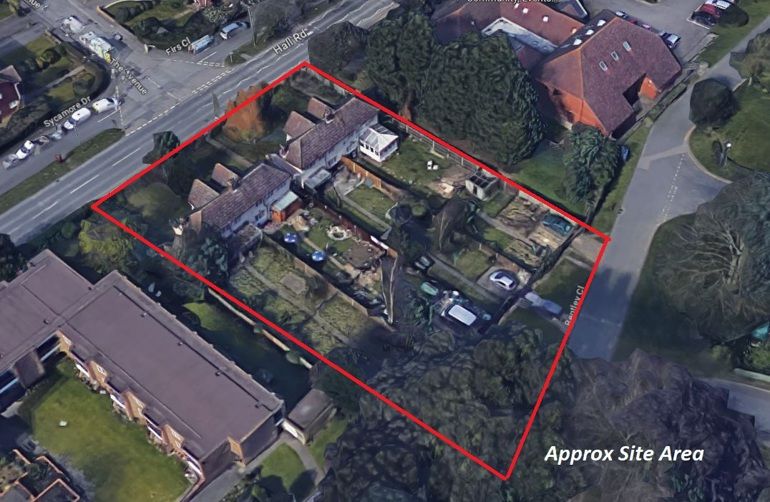 Land for sale in 54 - 60 Hall Road, Aylesford, Kent ME20, £1,250,000