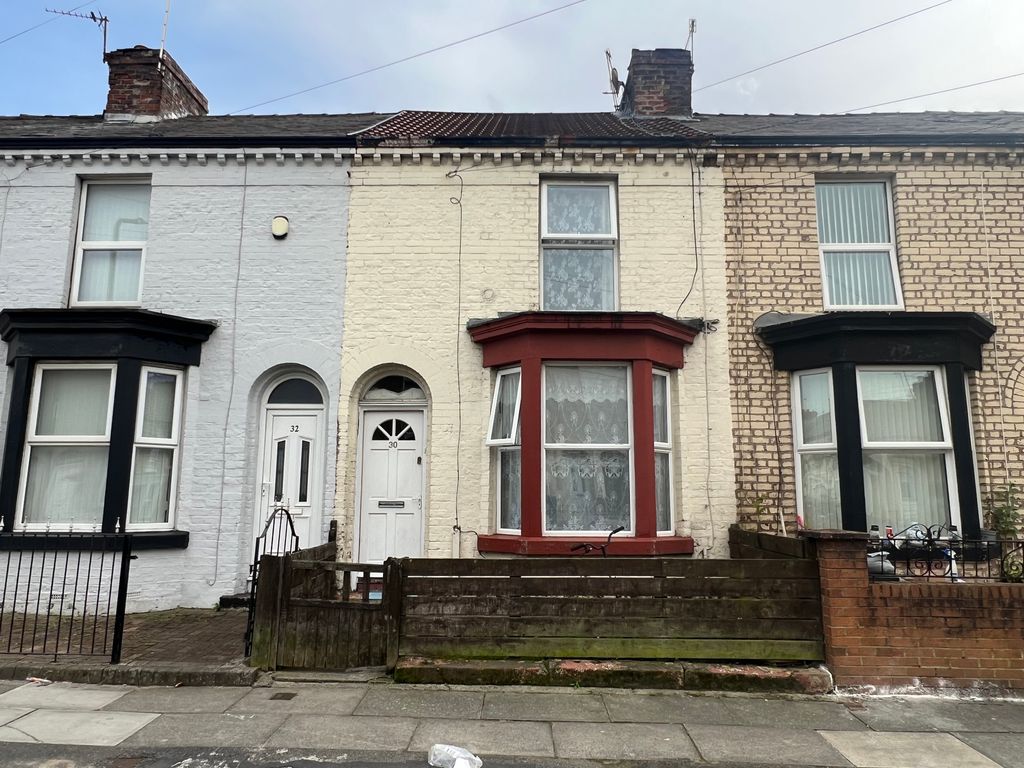 2 bed terraced house for sale in 30 Olivia Street, Bootle, Merseyside L20, £60,000